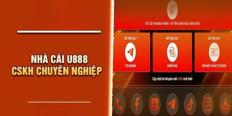 Đánh giá về kênh liên hệ tại nhà cái U888